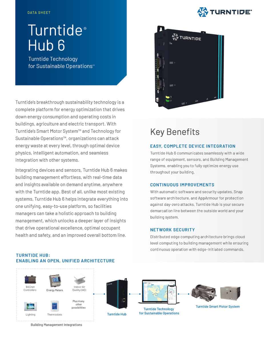 Hub 6 Datasheet Asset Cover