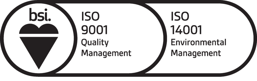 9001 and 14001 certification from BSI